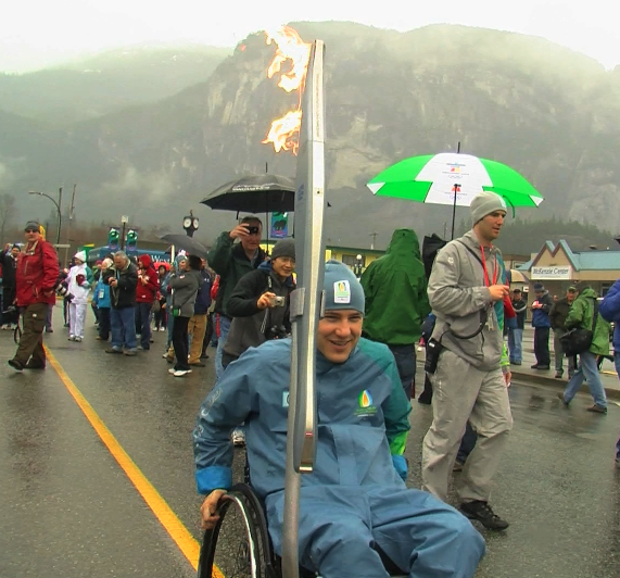 Paralympic Torch Relay: Squamish, British Columbia